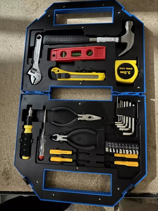 Uy uchun 65 qismlik professional ta'mirlash asboblari