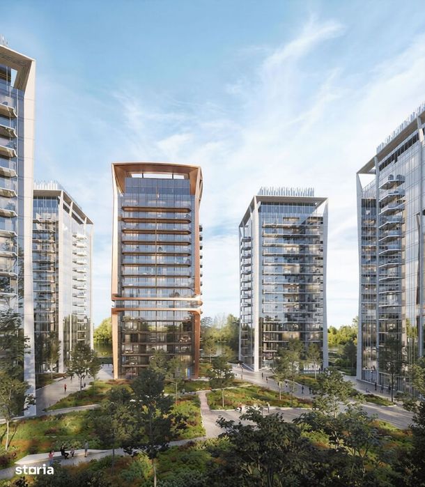 Apartament High End 2 camere One Lake Club I Vedere oras