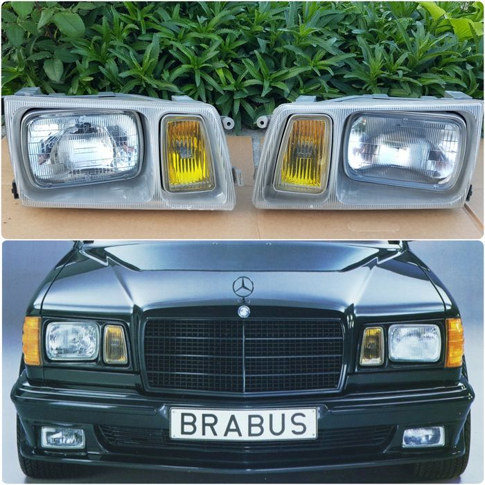 Фары Mercedes W126 Brabus