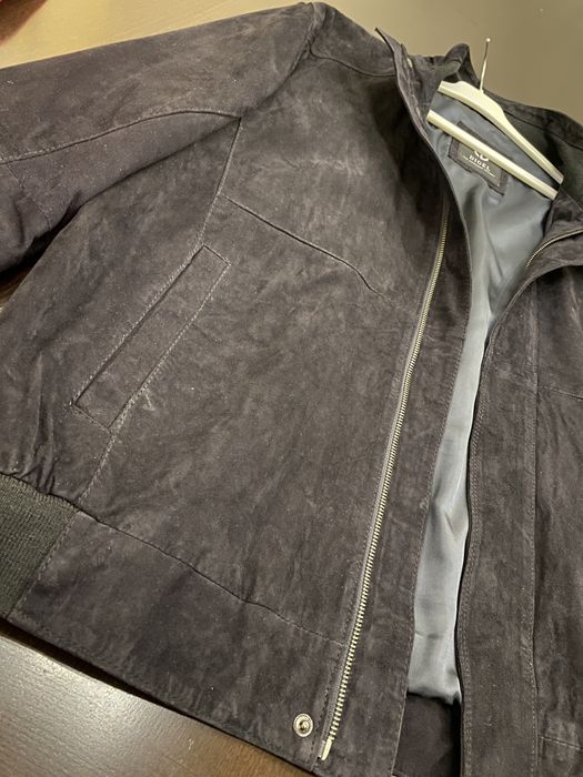 Мъжко яке естествен велур Digel