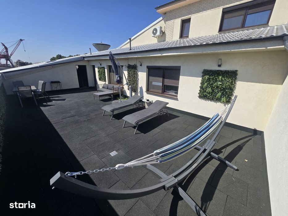 Penthouse  Vedere Panoramică | Dunăre | Terasă 63 Mp | Mansardă 116 Mp