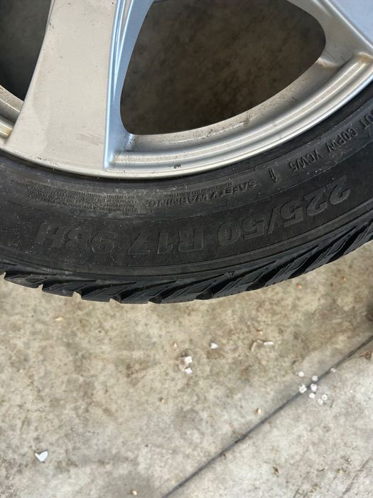 Cauciucuri cu jante   iarna 225/ 50 17R