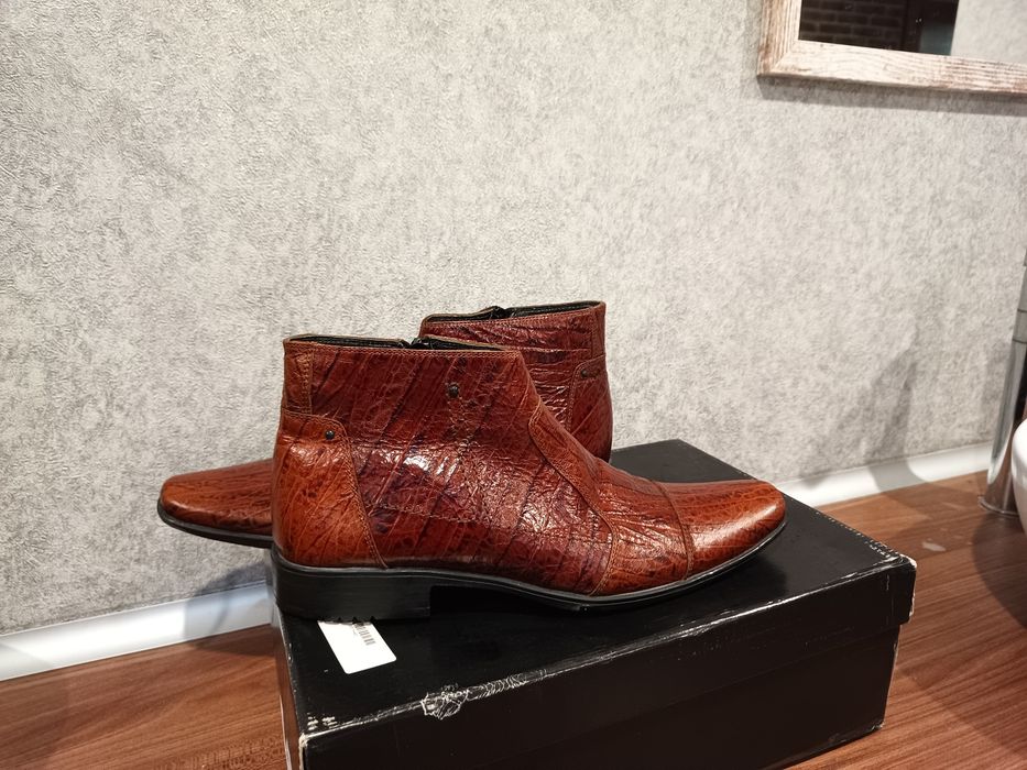 Мъжки кожени боти ,Prima vera'