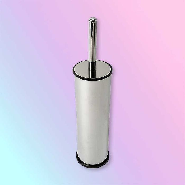 WC четка за тоалетна с поставка от инокс