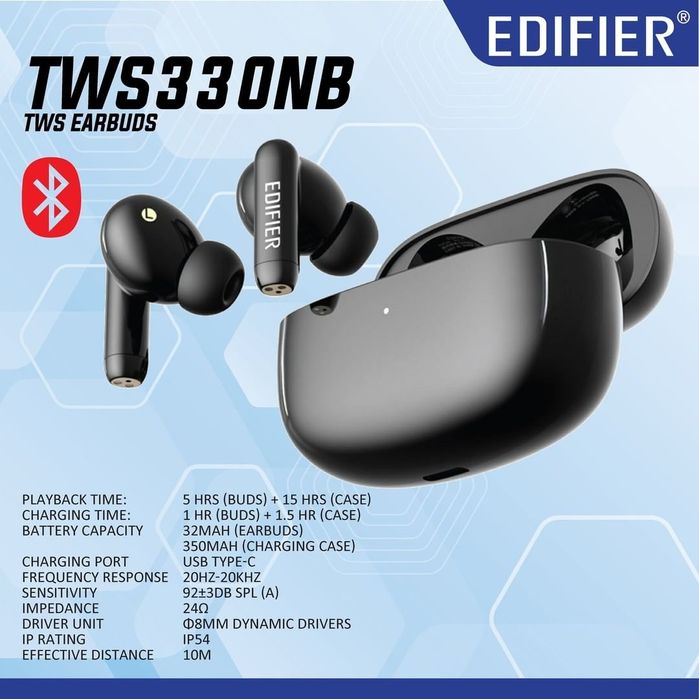 Edifier Twc330NB ANC СКИДКА Беспроводные Наушники/Гарнитура