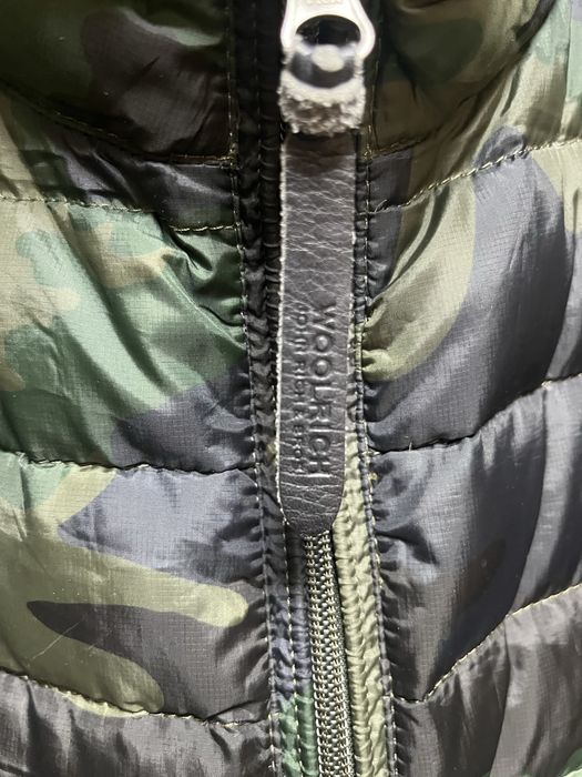 WOOLRICH : Light Down Camo Jacket - Леко яке с 90% пух размер ХЛ
