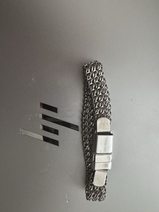 браслет мужской серебро