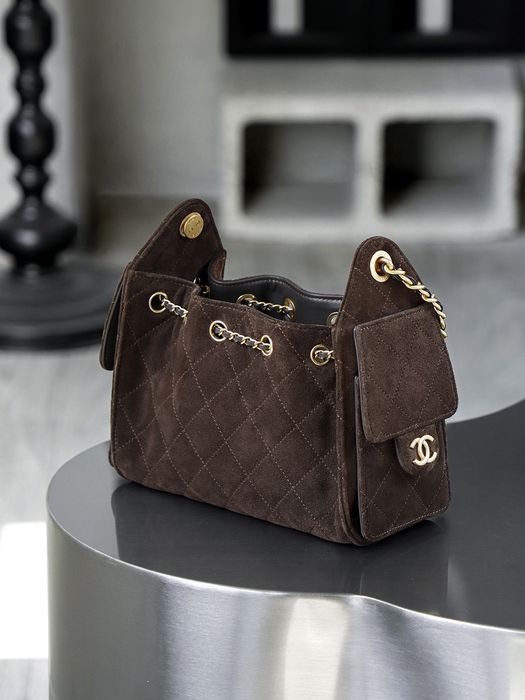 Geanta Chanel model 25 hobo, 20cm, top Premium