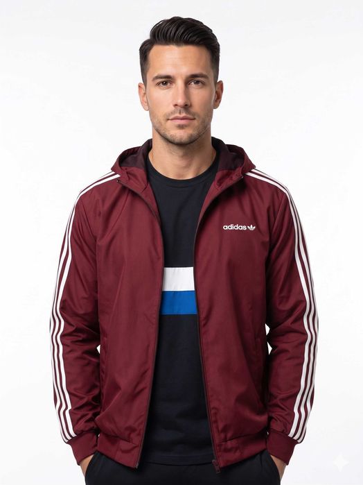Adidas Горнище с Две лица Мъжко/S