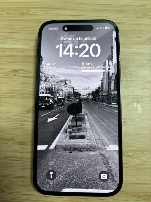 iPhone 14 pro, 256 GB, baterie 82%