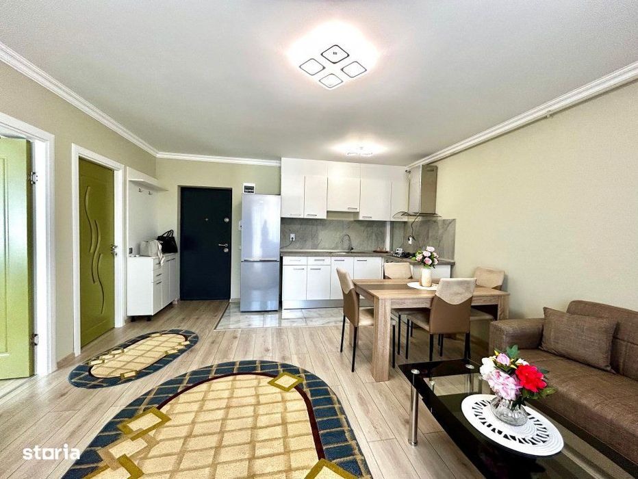 Apartament 2 camere, parcare, strada Cetatii-Floresti
