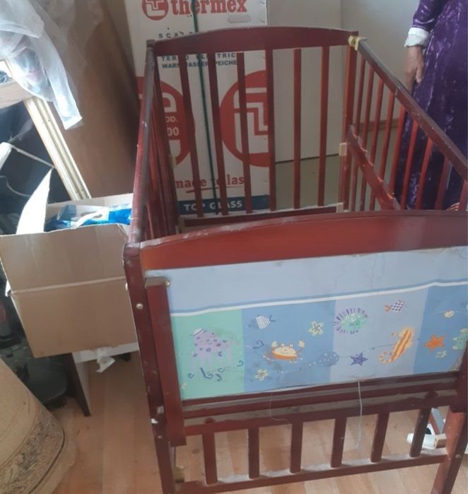 Детский манеж деревянные