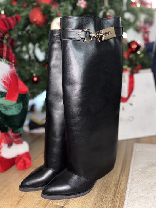 Cizme de piele naturală