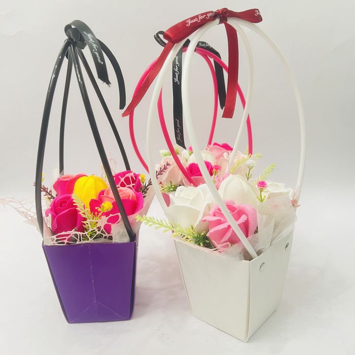 ТОП подарък за всеки повод кошници със сапунени рози и лалета