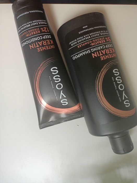 SYOSS intense keratin Интензивен шампоан балсам за коса Keratin