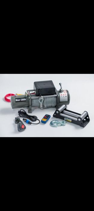 Лебедка 12000lb  для эвакуатора
