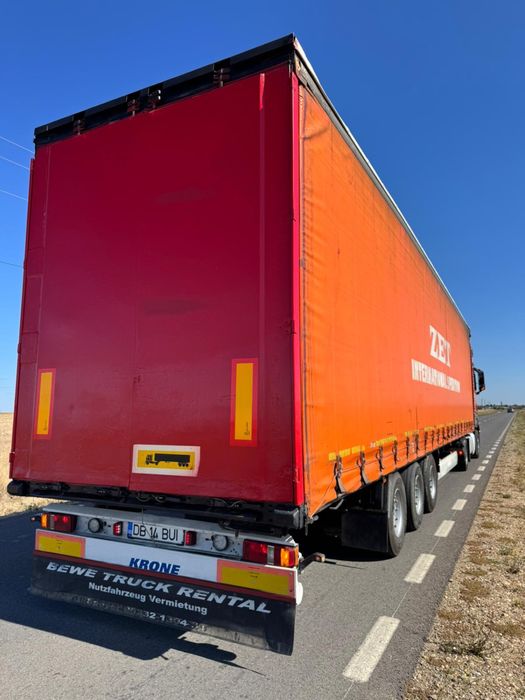 Vand ansamblu Mercedes mp4+semiremorca krone