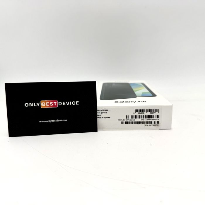 Samsung Galaxy A16 Black 8GB RAM 256GB