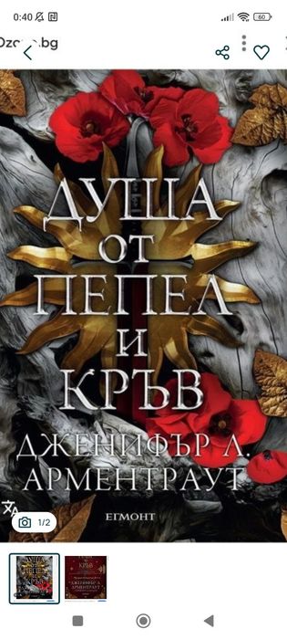 Душа от пепел и кръв