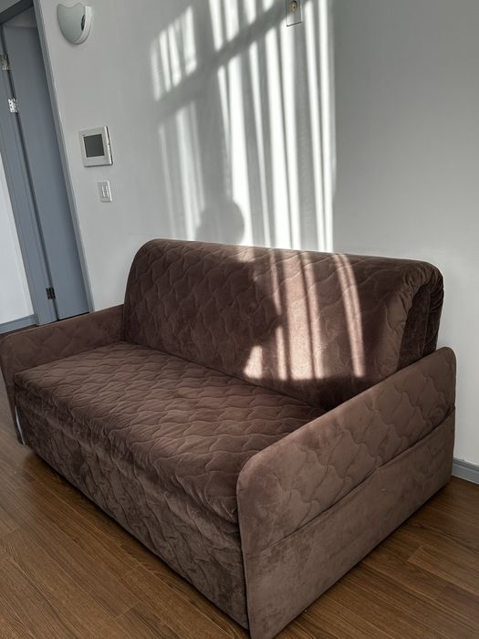 Продам прямой диван Sharp Brown (раскладной)