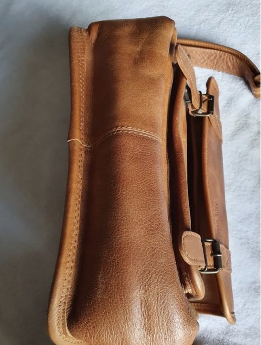 Сумка кожаная для фотокамеры