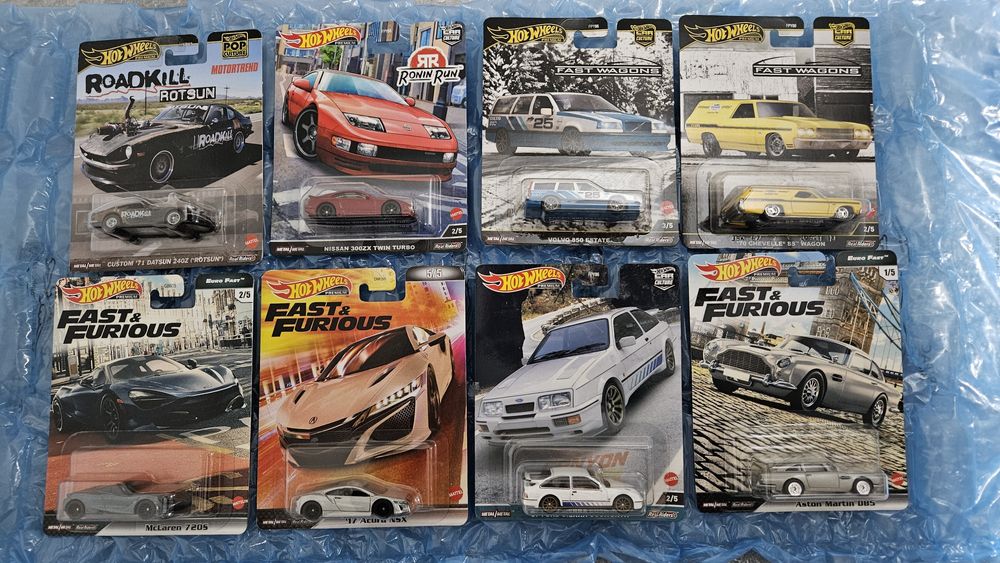 Hot wheels Mercedes Porsche Acura Nissan Ford Premium колички