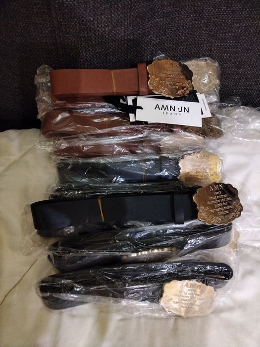 Разпродажба! На Мъжки Колани от Еко кожа с автоматично закопчаване!