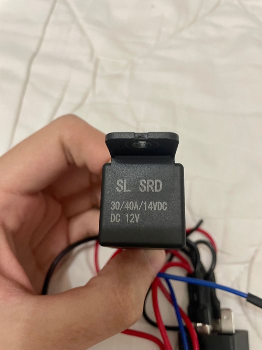 Реле 40 ампер 12 вольт 5-контактное