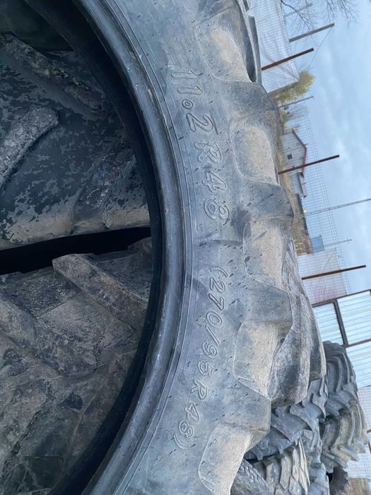 Anvelope inguste de tractor 11.2 R48 Alliance