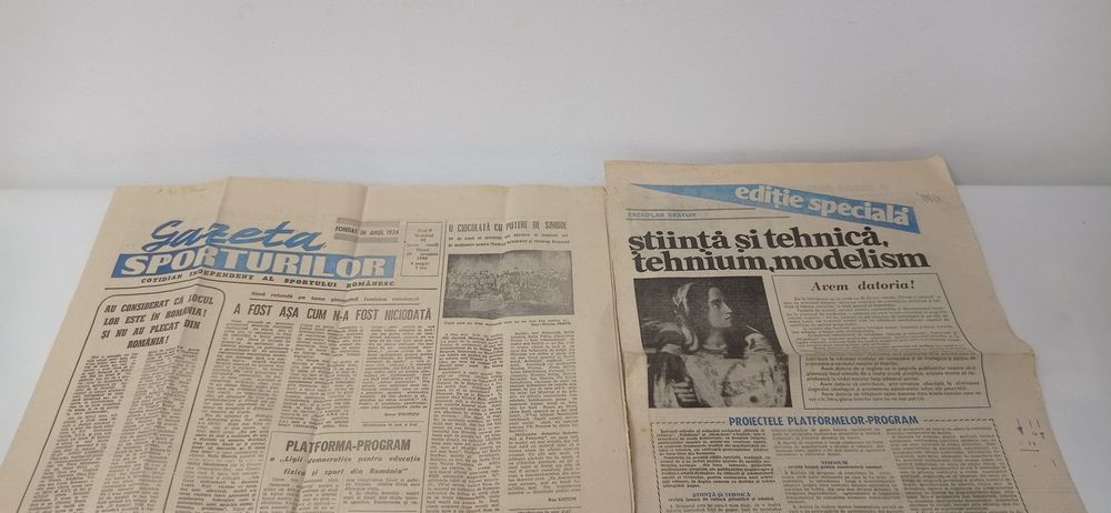 Ziare și reviste vechi