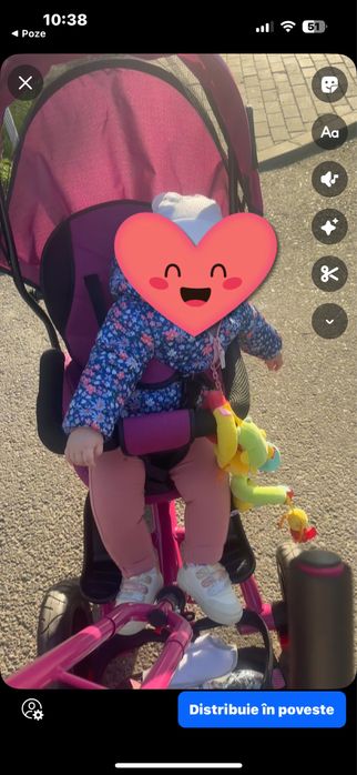 Vând trotinetă multifuncțională pentru copii