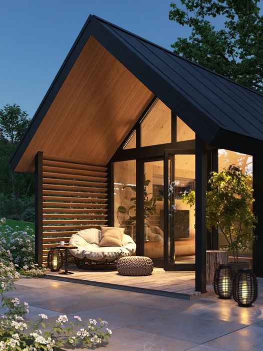 Дома под ключ для дачи и кемпинга