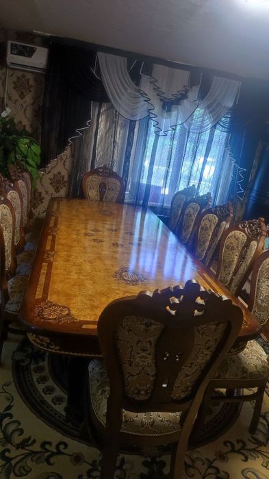 ёнгок дарахтидан стол стулар