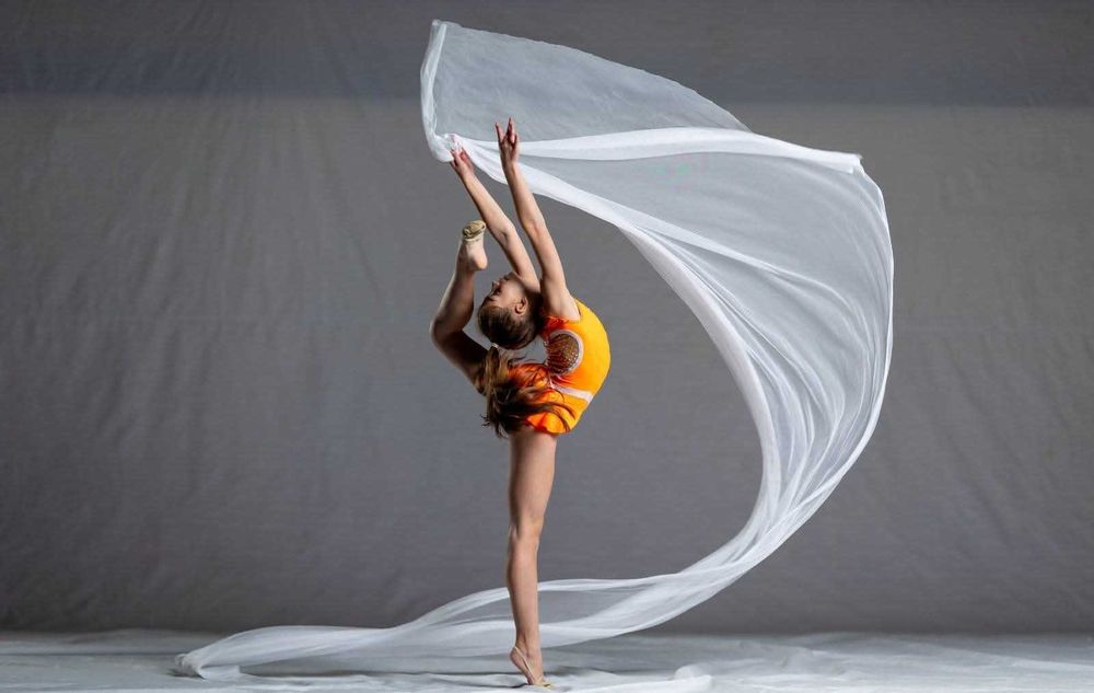 Трико за художествена гимнастика  ръст  125-130 см.