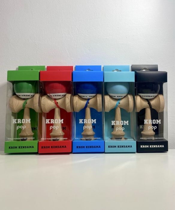 Kendama Krom Pop - Base Cup Hole + Cupe Mari (NEW)