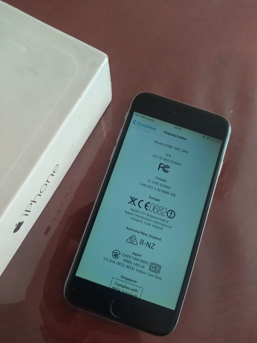 Продам айфон 6, 32 гб