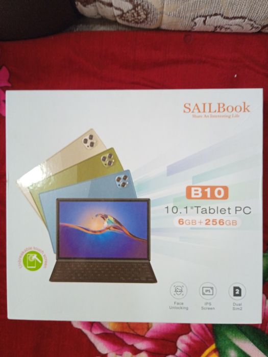 Продам планшет SailBook B10 память  6GB -256GB Android13 диагональ10.1