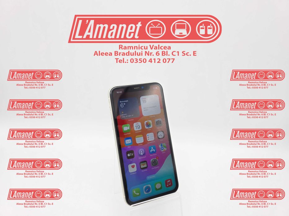 iPhone 11 White 64GB Neverlocked Stare Buna - Nord