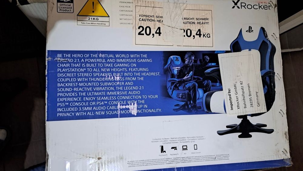 Scaun Gaming xRocker Legend 2.1