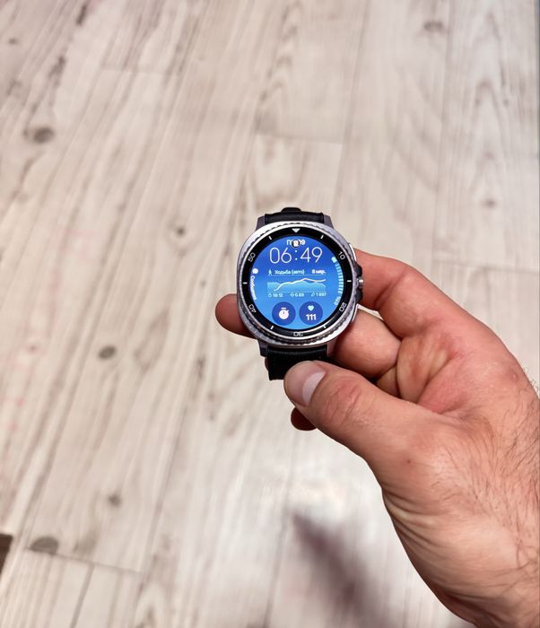 Samsung Galaxy Watch 8 Classic (LTE) 46 мм серебристый-черный