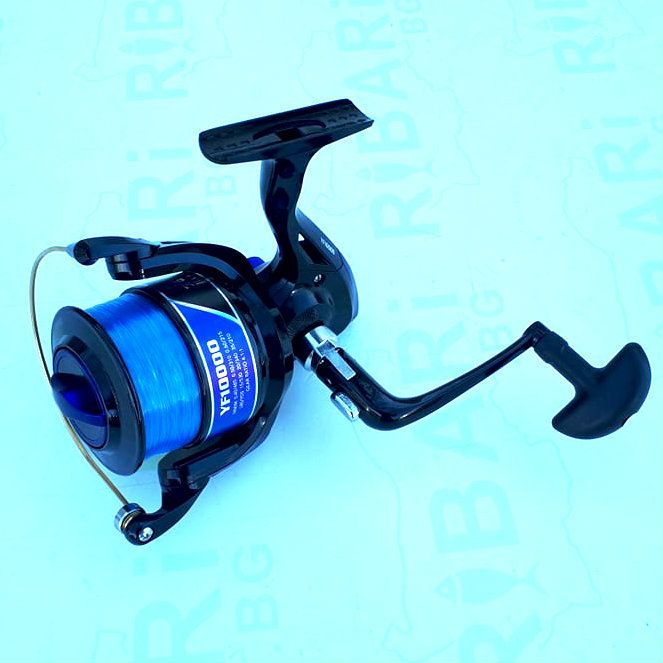 Макара за сом и едри риби с навита корда - размер 10 000; 12 лагера