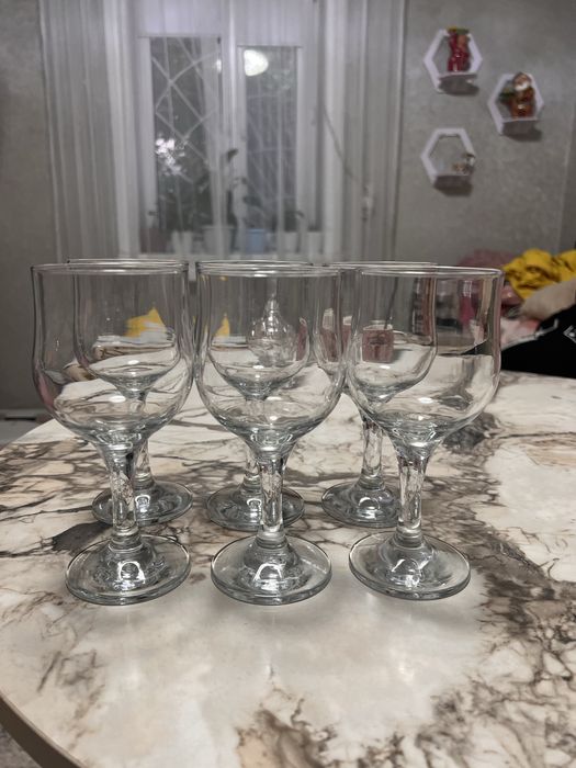 Бокалы для вина 6 штук