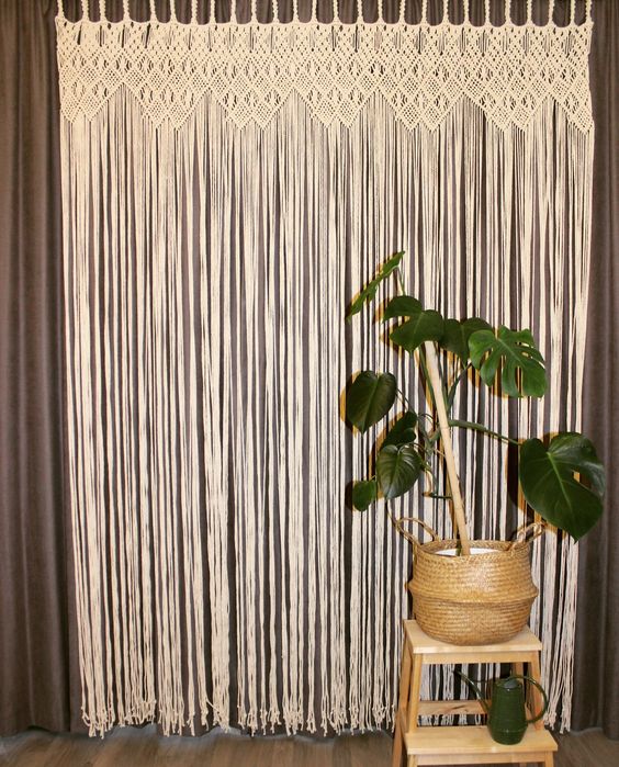 Макраме арки/фон декорации/декоративна завеса/етажерка/възглавници