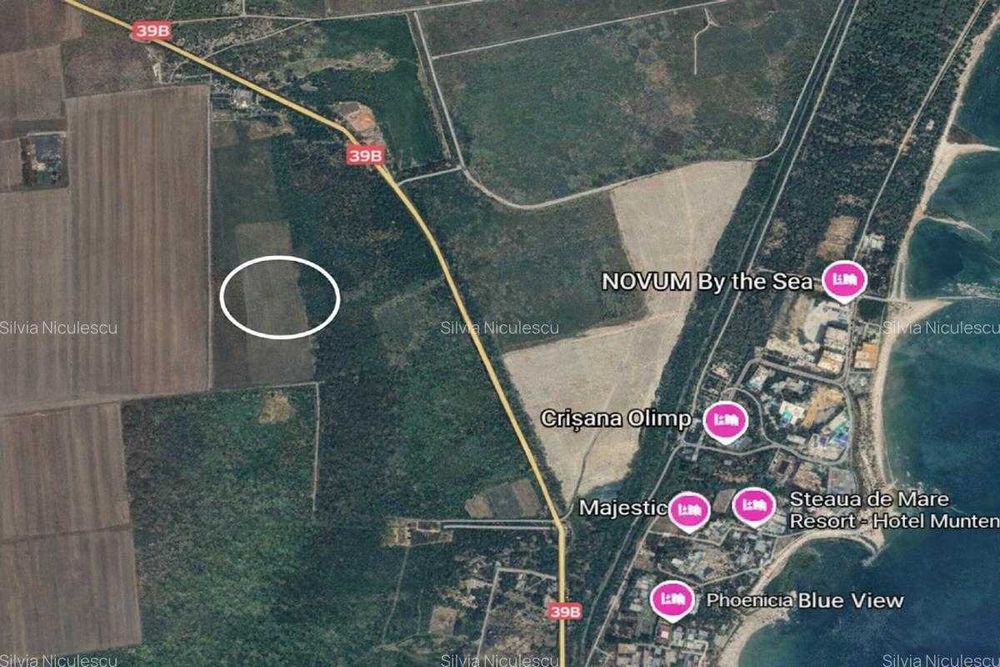 Teren 20.364 mp 23 August Constanța | 1 km de Mare | 40 €/mp | Investiție / Dezvoltare