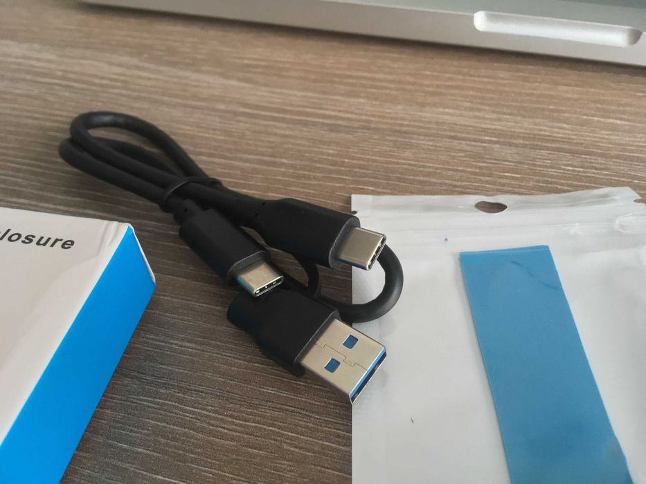 adaptor, caddy, rack ssd m.2 la usb 3 si C, m2 nvme pcie si sata, nou