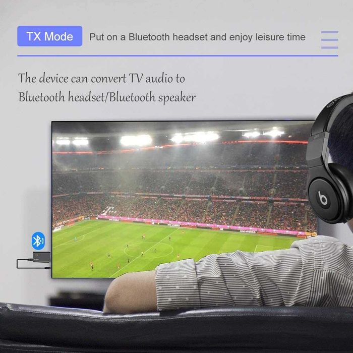 Greatzer USB Bluetooth Adapter 5.0 Transmitter and Receiver