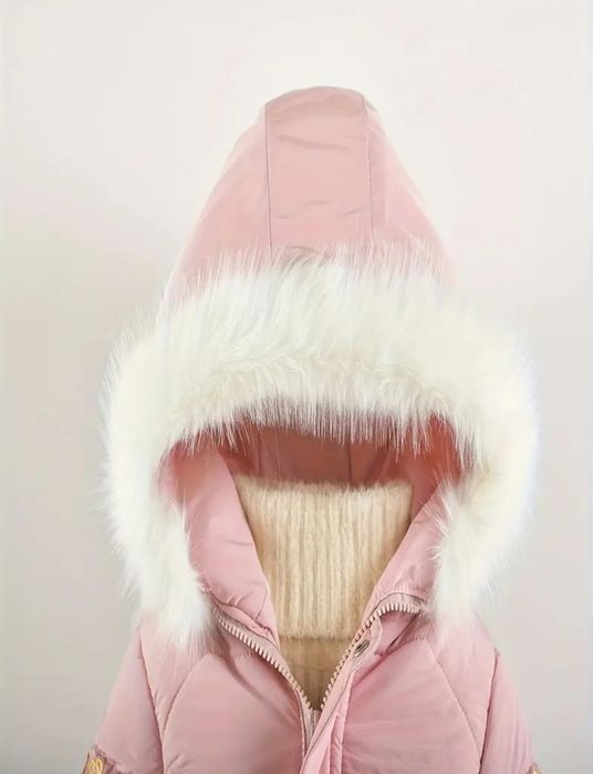 Зимно ватирано детско яке 6-7г. р-р 110-122см. НОВО