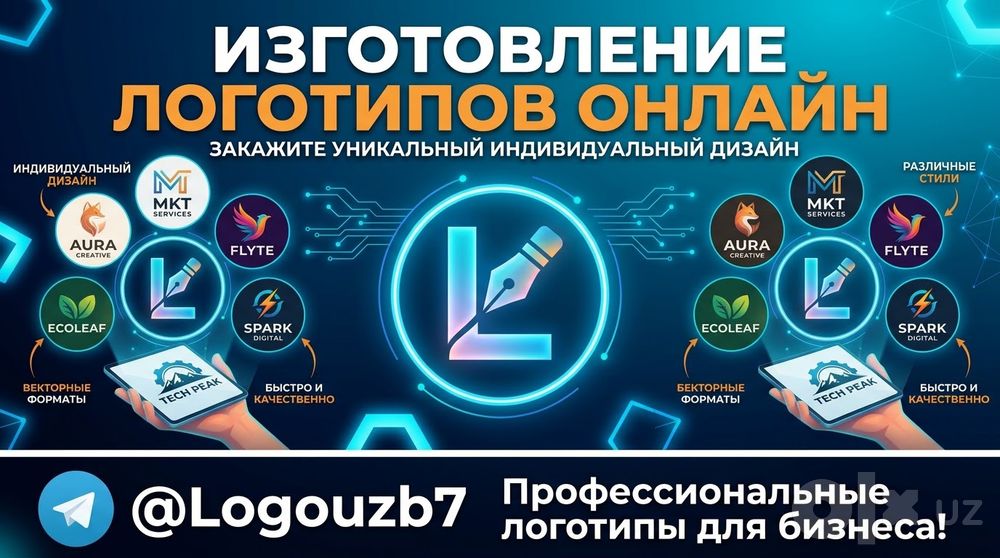 Разработка уникальных логотипов:
