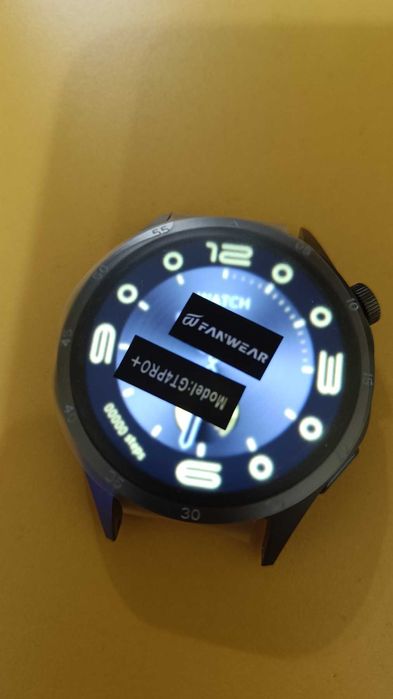 Смарт часовник GT4 Pro Черен, Нов, OLED Дисплей