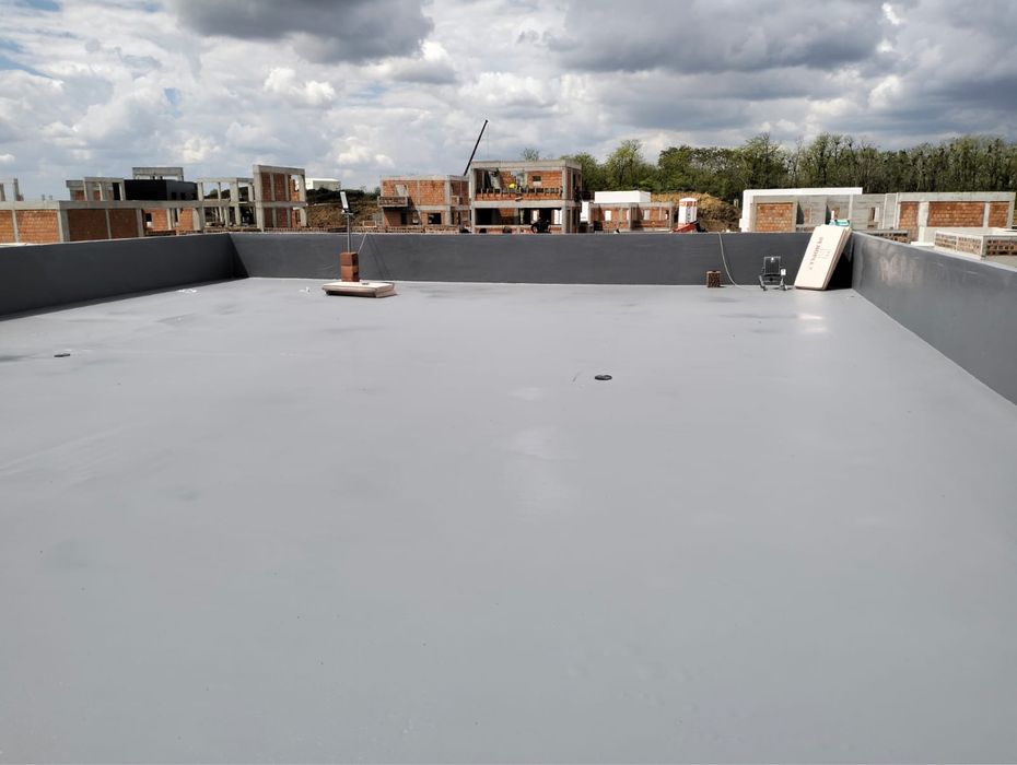 Hidroizolații Profesionale cu Membrană Bicomponenta Polyurea